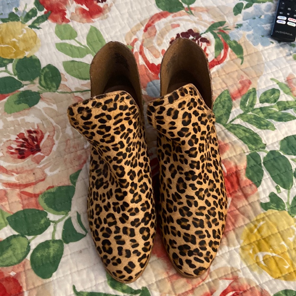 Leopard  Print Boots